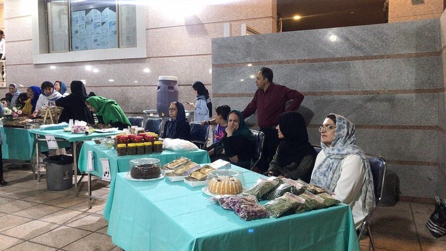 افتتاح نمایشگاه  توانمندیها و صنایع دستی افراد دارای معلولیت در کرمان