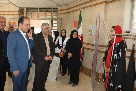 افتتاح نمایشگاه عرضه محصولات مددجویان به مناسبت هفته بهزیستی