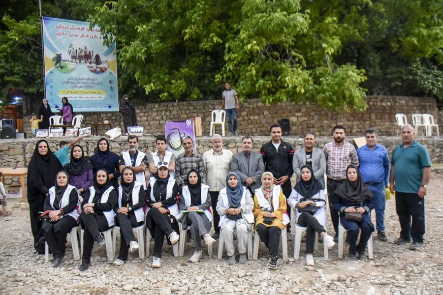 برگزاری جشنواره فرهنگی ورزشی و اجرای بازی های بومی محلی