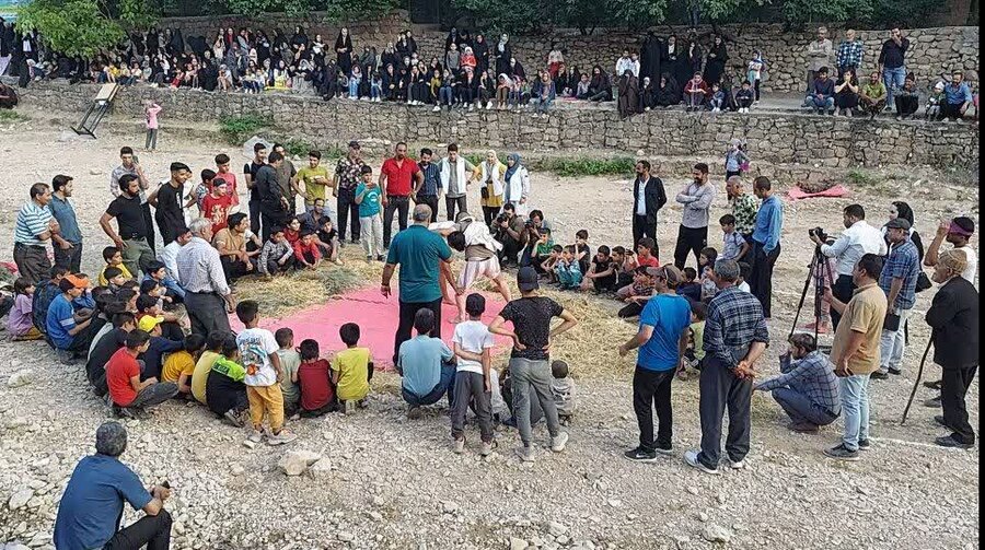 برگزاری جشنواره فرهنگی ورزشی و اجرای بازی های بومی محلی