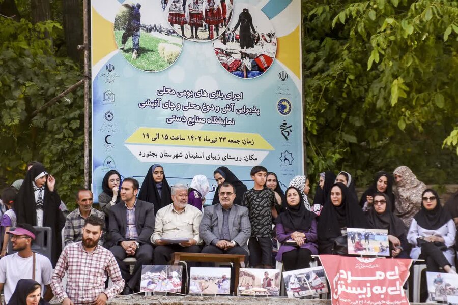 برگزاری جشنواره فرهنگی ورزشی و اجرای بازی های بومی محلی