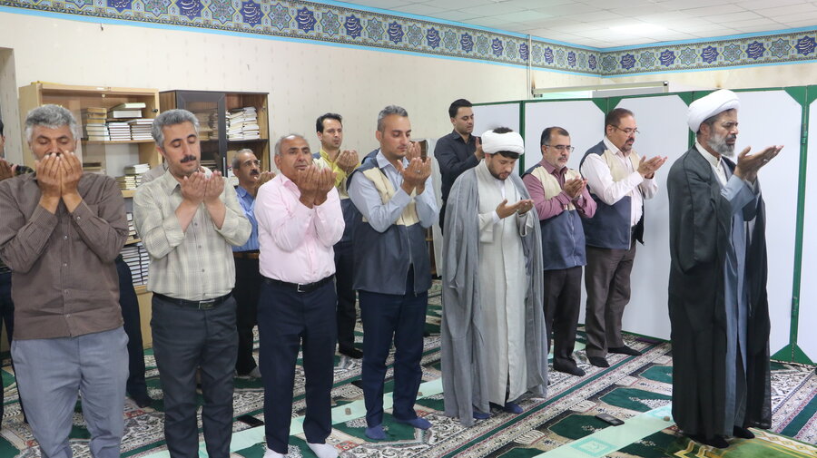 دیدار نماینده ولی فقیه و امام جمعه شهرستان از اداره کل بهزیستی استان