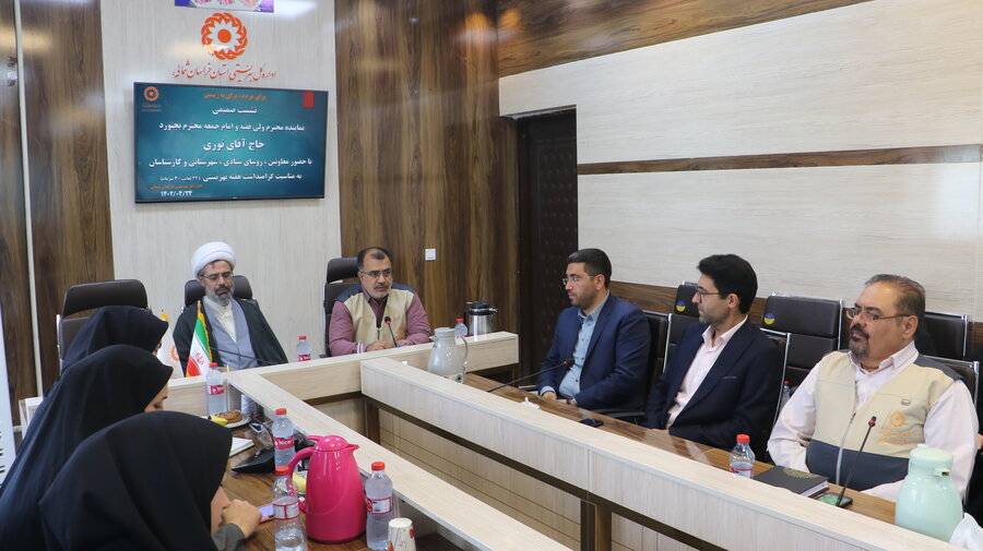 دیدار نماینده ولی فقیه و امام جمعه شهرستان از اداره کل بهزیستی استان