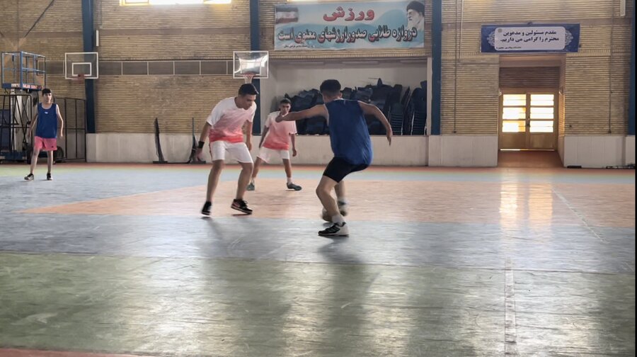 مسابقات فوتبال خیابانی جام شهدای ۱۵ خرداد در  شهر بجنورد برگزار شد
