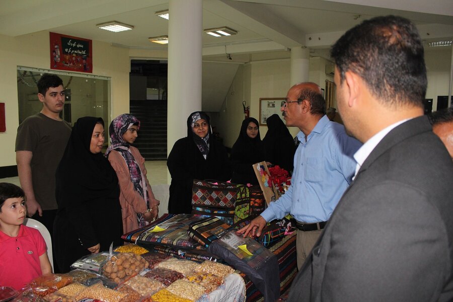   گزارش تصویری|نمایشگاه دستاوردهای جامعه هدف بهزیستی خوزستان به مناسبت هفته بهزیستی