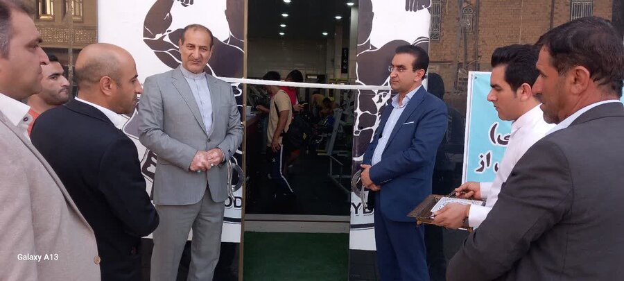 افتتاح طرح اشتغالزایی باشگاه ورزشی در هفته بهزیستی