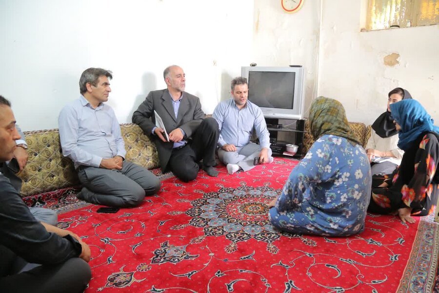 بازدید از منازل معلولان کردستانی 