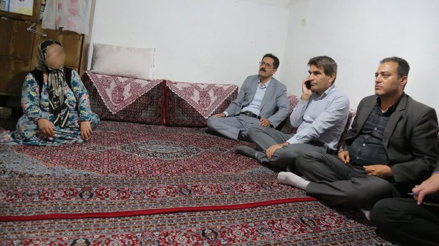بازدید از منازل معلولان کردستانی 