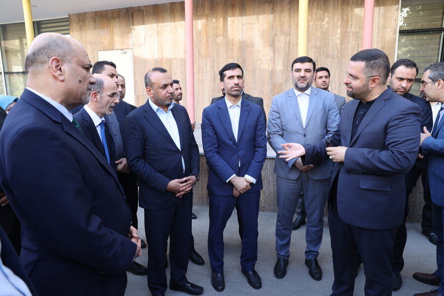 بازدید وزیر کار و امور اجتماعی عراق از شیر خوارگاه شبیر