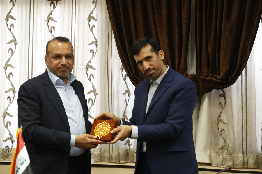 دیدار وزیر کار رفاه  جمهوری عراق با رییس بهزیستی جمهوری اسلامی ایران