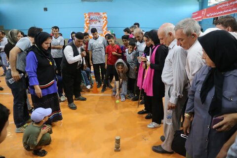 پارت سوم| گزارش تصویری| نمایشگاه و جشنواره ورزشی و بازی های بومی محلی بلندهمتان بهزیستی استان البرز برگزار شد