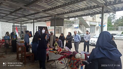 بهشهر | افتتاح نمایشگاه توانمندی های جامعه هدف بهزیستی در شهرستان بهشهر