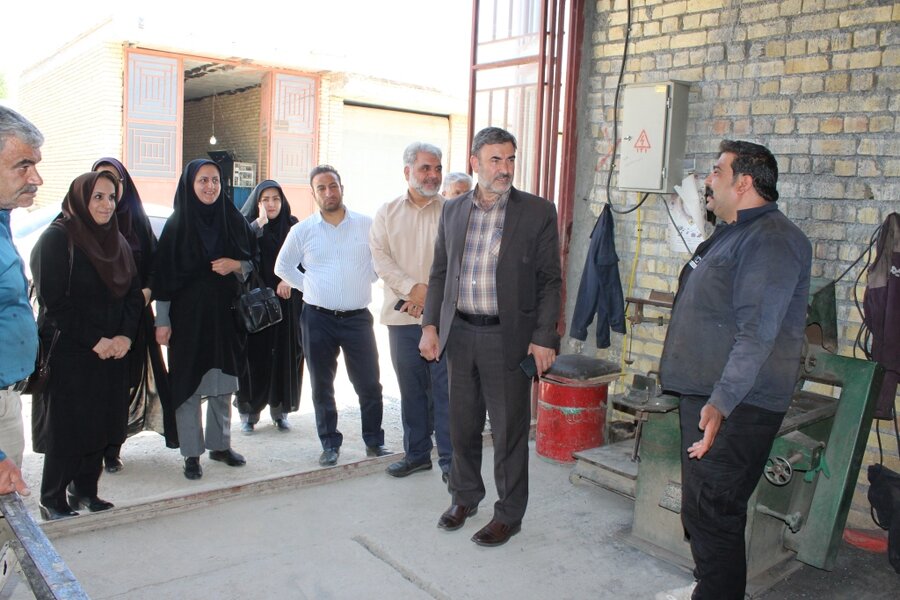 فریدن| افتتاحیه طرحهای اشتغال و مسکن در هفته بهزیستی