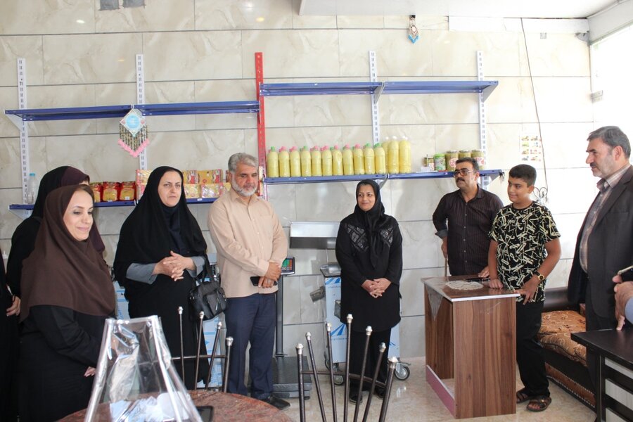 فریدن| افتتاحیه طرحهای اشتغال و مسکن در هفته بهزیستی