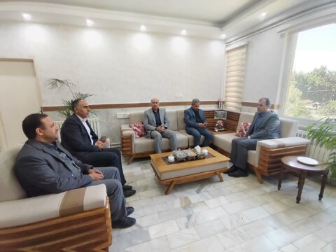 دیدار مدیرکل بهزیستی کردستان با فرماندار شهرستان بیجار