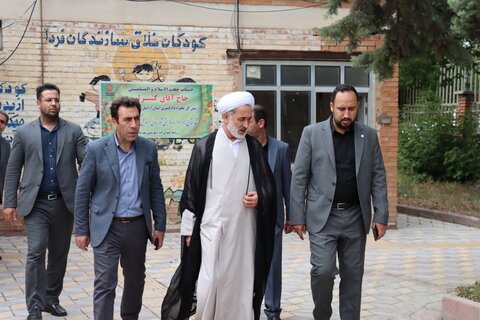 گزارش تصویری| بازدید رئیس کل دادگستری اردبیل از واحدهای تخصصی بهزیستی استان