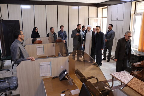 گزارش تصویری| بازدید رئیس کل دادگستری اردبیل از واحدهای تخصصی بهزیستی استان
