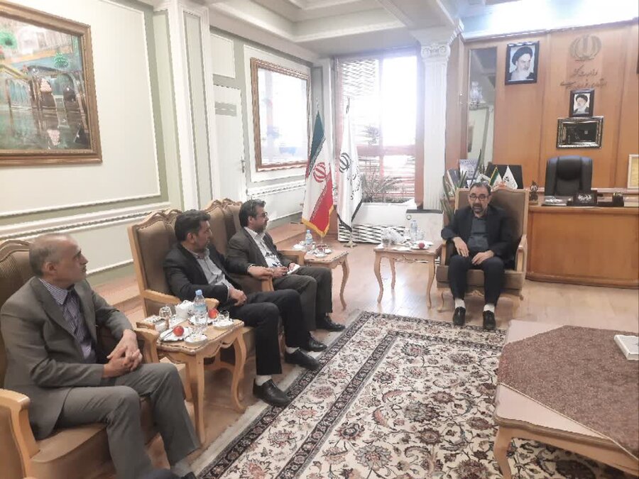 دیدار استاندار خراسان رضوی با مدیرکل و اعضای شورای معاونین بهزیستی استان