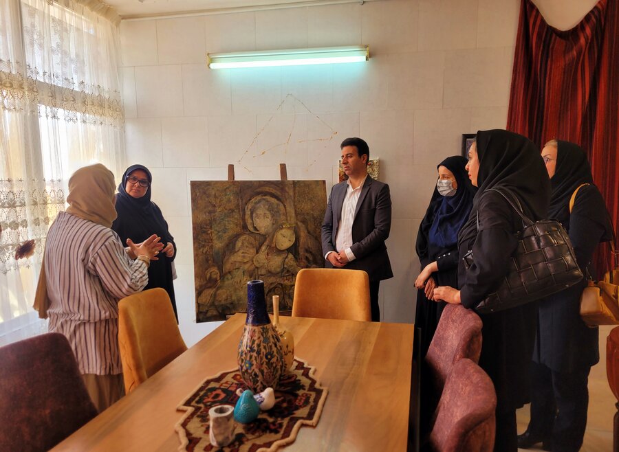 مبارکه| افتتاح پروژههای گروههای مالی خرد و اشتغال مددجویان به مناسبت هفته بهزیستی