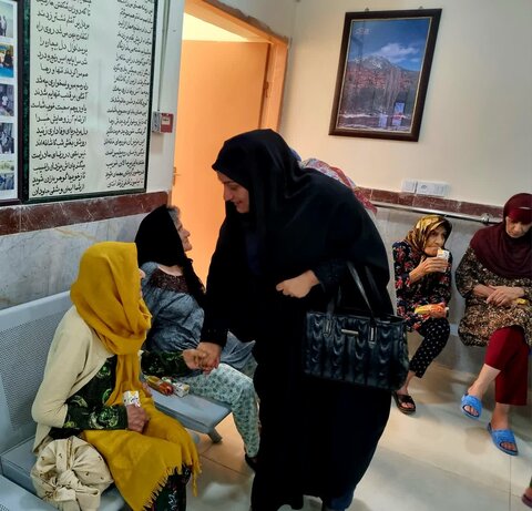 بوشهر|گزارش تصویری |بازدید سرپرست مدیریت بهزیستی شهرستان بوشهر از مرکز سالمندان محمدیه