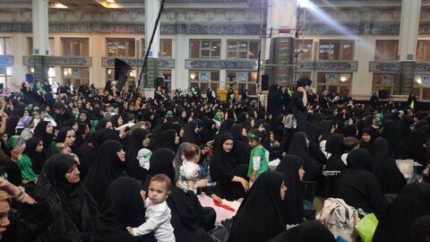 حضور شیرخواران شیرخوارگاه های کشور در همایش شیرخوارگان حسینی