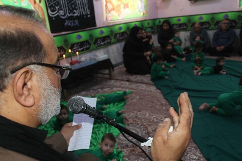 گزارش تصویری|مراسم شیرخوارگان حسینی در شیرخوارگاه حضرت علی اصغر(ع)اهواز