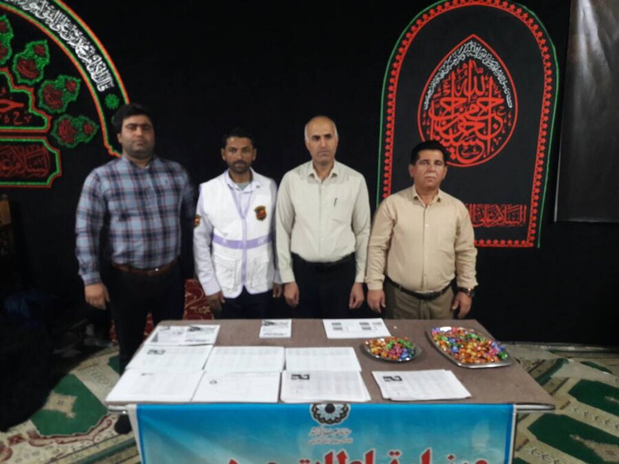 گزارش تصویری|برپایی میزخدمت بهزیستی در مصلای نماز جمعه شهرستان های خوزستان
