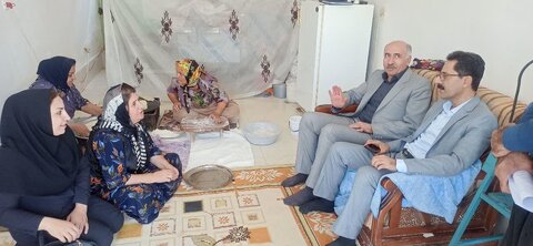 بازدید معاونین بهزیستی استان کردستان از گروه های همیار کامیاران