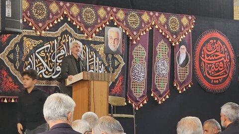 سخنرانی مدیر کل بهزیستی فارس پیش از خطبه های  نماز جمعه غرب شیراز