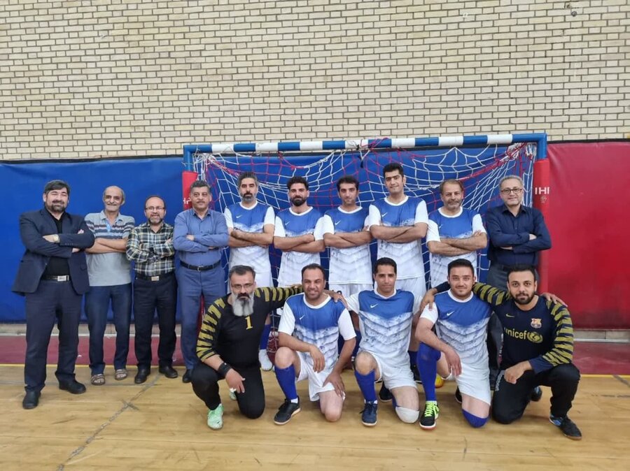 هفته دوم مسابقات فوتسال چهارجانبه کارکنان بهزیستی استان برگزار شد