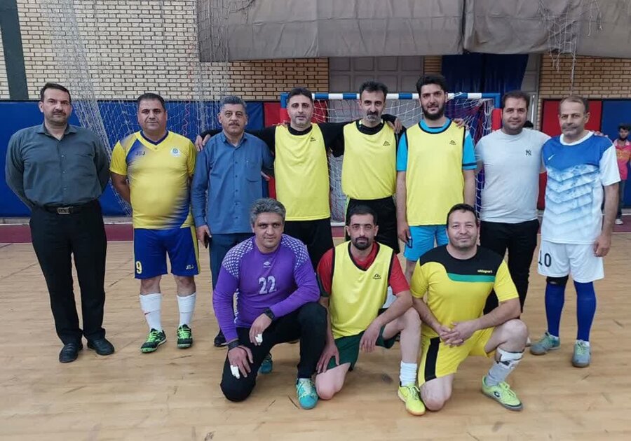 هفته دوم مسابقات فوتسال چهارجانبه کارکنان بهزیستی استان برگزار شد