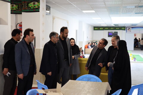 بازدید نماینده مردم، اردبیل، نیر، نمین و سرعین در مجلس شورای اسلامی از مرکز توانبخشی بهزیستی