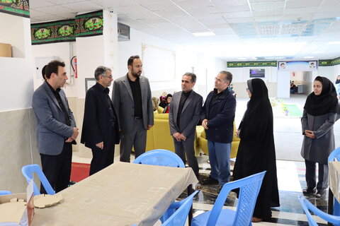 بازدید نماینده مردم، اردبیل، نیر، نمین و سرعین در مجلس شورای اسلامی از مرکز توانبخشی بهزیستی