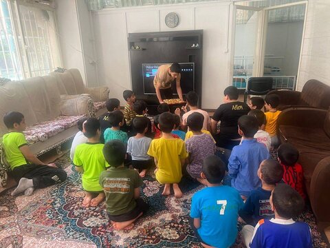 شهرتهران| حضور فرزندان مراکز نگهداری در مراسم عزاداری امام حسین (ع)