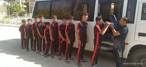 اعزام‌تیم‌فوتسال فرزندان بهزیستی فارس در رده سنی ۱۴-۱۱ سال به مسابقات فوتسال قهرمانی فرزندان بهزیستی کشور