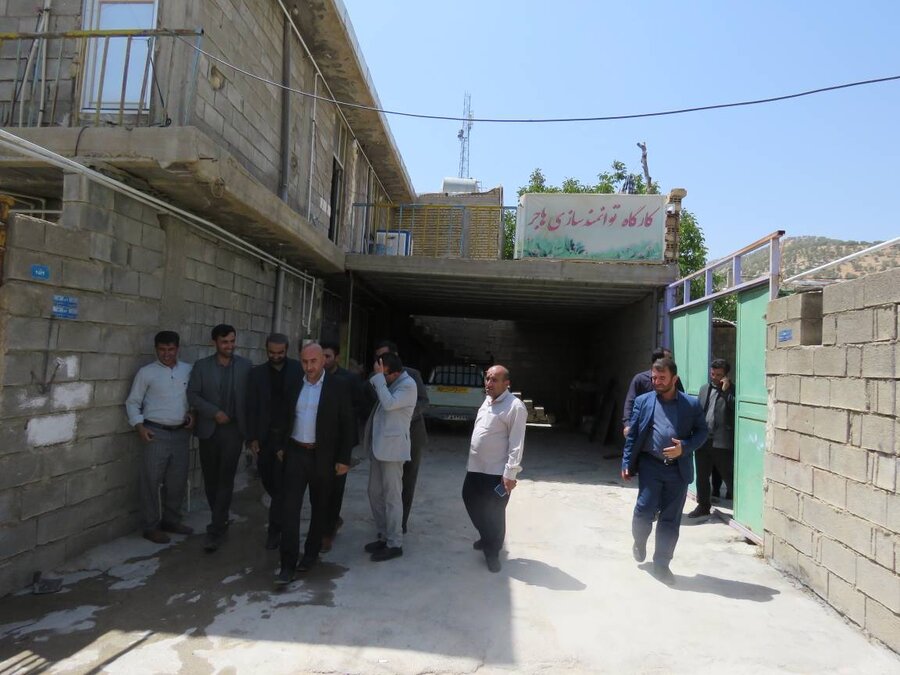 گزارش تصویری /بازدیدها از کارگاه توانمندسازی هاجر 