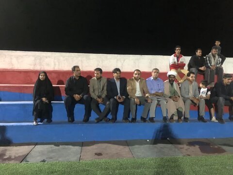 دیدار دوستانه فوتبال بین فرزندان مراکز حضرت رسول (ص) مشیز و علی ابن ابیطالب (ع) نرماشیر