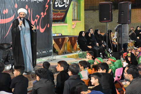گزارش تصویری | مراسم " شیرخوارگان علی اصغر ، خانواده های حسینی "