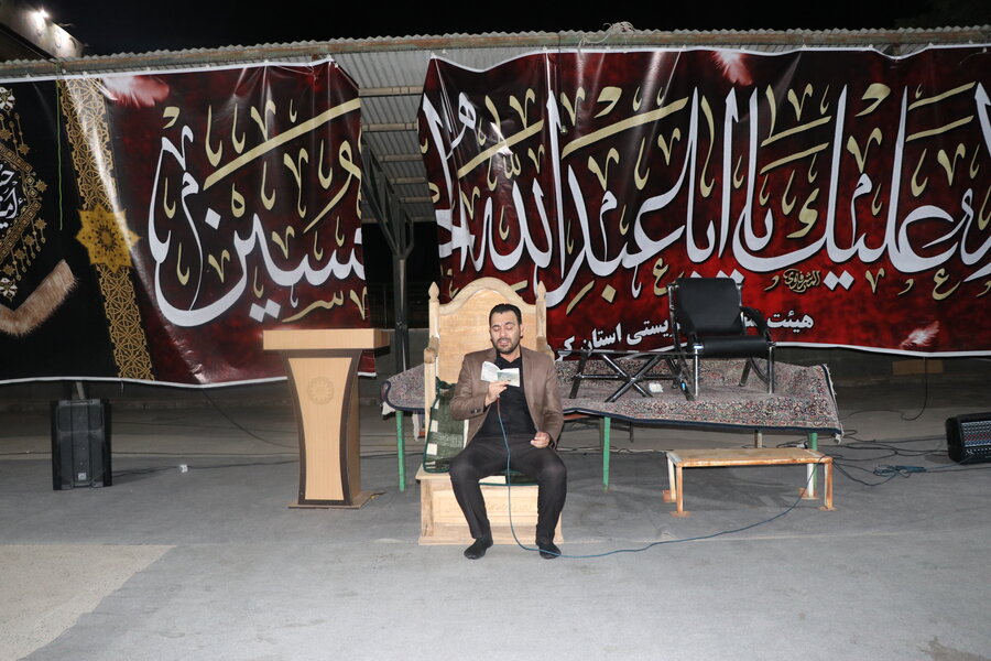 گزارش تصویری مراسم عزاداری سرور و سالار شهیدان در بهزیستی استان کرمان