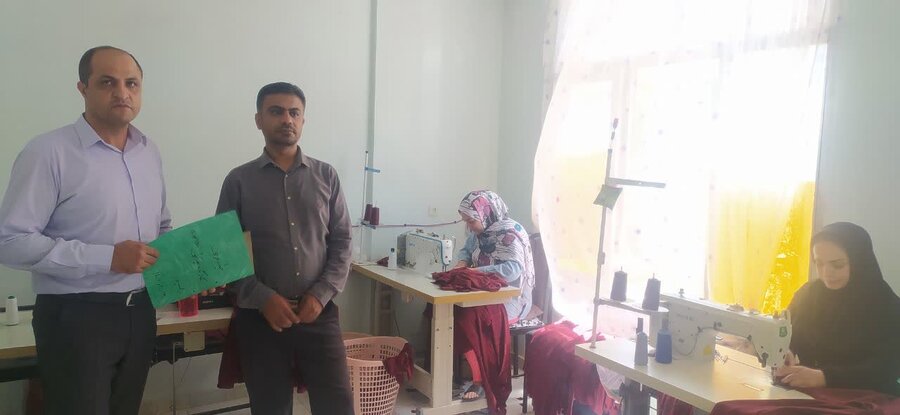 بازدید معاون مشارکتهای مردمی بهزیستی کردستان از بهزیستی بیجار