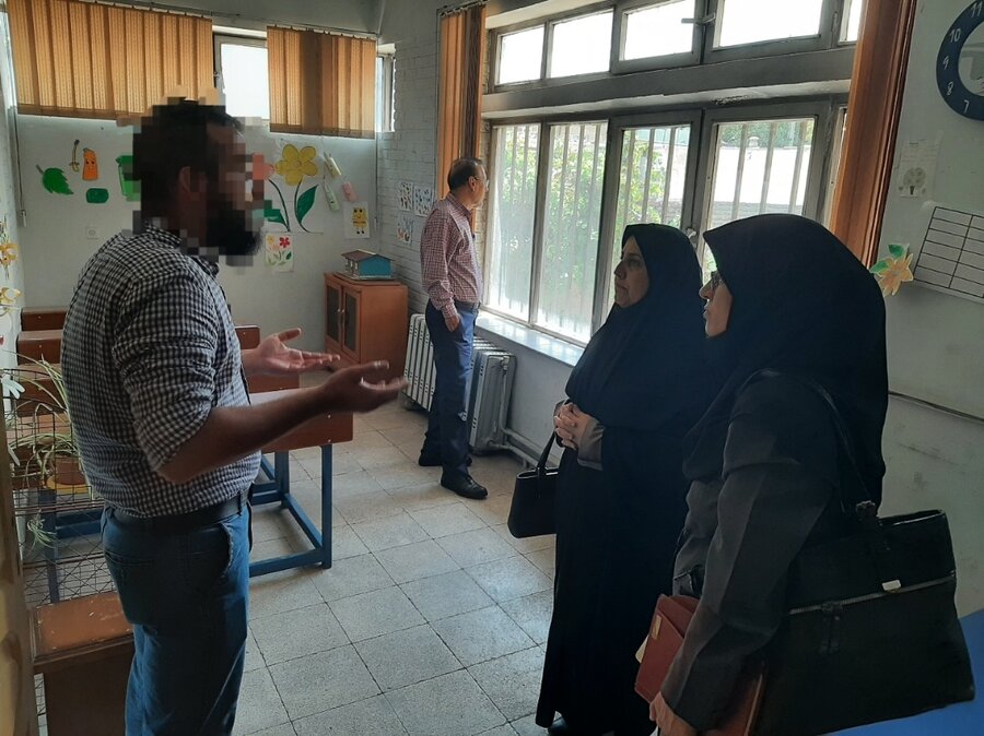 بازدید مدیر کل بهزیستی استان از مراکز تحت نظارت بهزیستی 