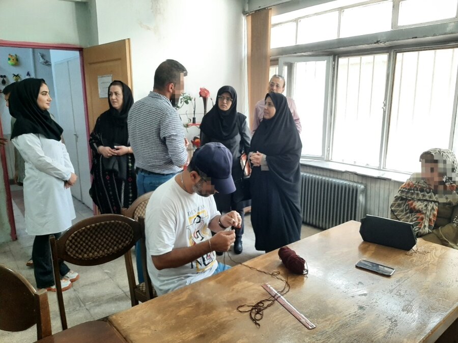 بازدید مدیر کل بهزیستی استان از مراکز تحت نظارت بهزیستی 
