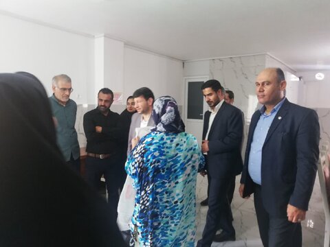 بازدید از مرکز سالمندان در گناوه