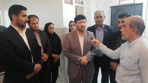 بازدید از مرکز سالمندان در گناوه