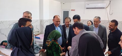 بازدید از مرکز سالمندان در گناوه