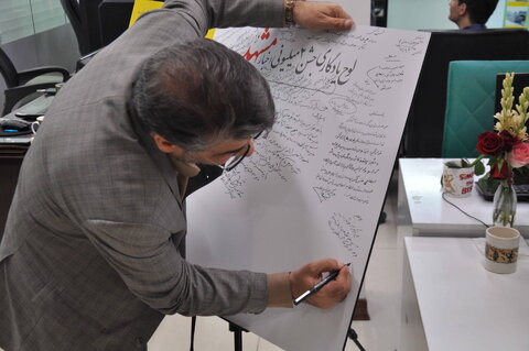 گزارش تصویری | دیدار مدیر کل بهزیستی خراسان رضوی با خبرنگاران رسانه اخبار مشهد به ‌مناسبت ١۷ مرداد روز خبرنگار