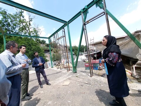 بازدید نمایندگان یونیسف از مناطق زلزله زده خوی