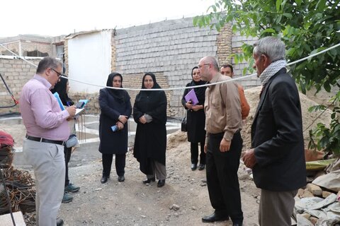 بازدید نمایندگان یونیسف از مناطق زلزله زده خوی