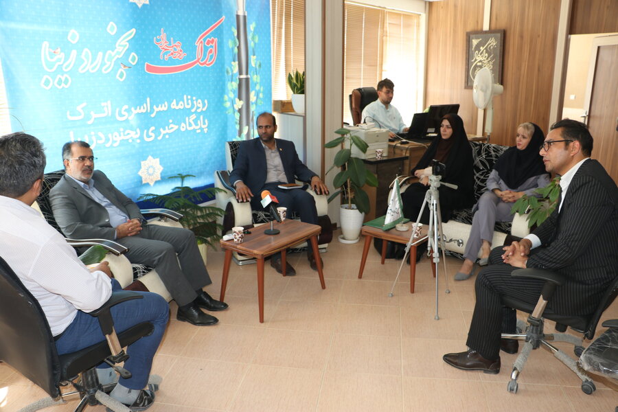 حضور مدیر کل بهزیستی استان در رسانه های خبری