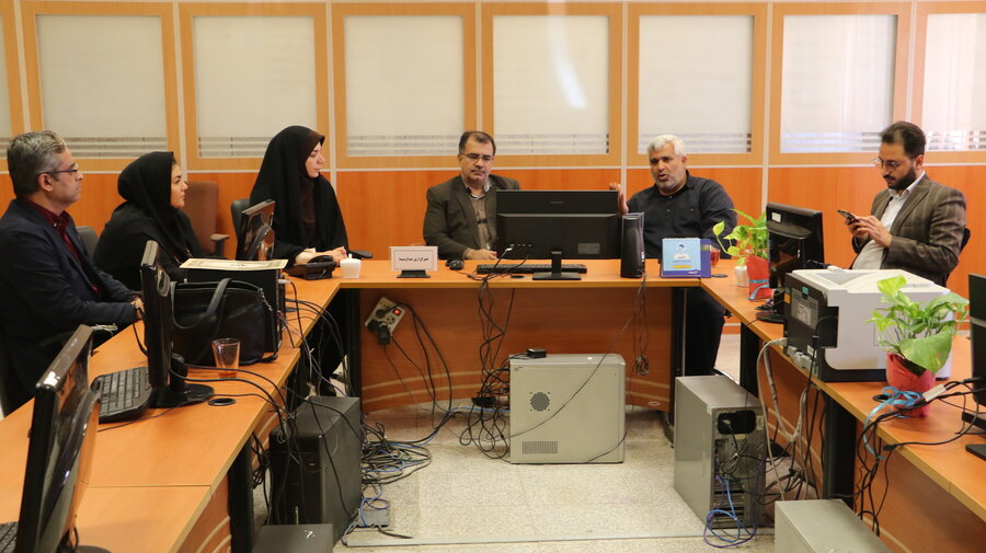 حضور مدیر کل بهزیستی استان در رسانه های خبری